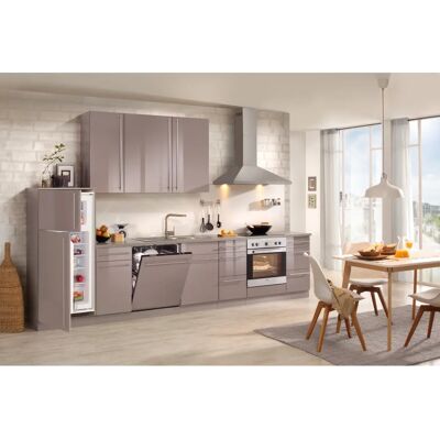WIHO Küchen Chicago Schrank - Trüffel Glanz, 60x85x60cm WIHO Küchen Chicago Schrank - Trüffel Glanz, 60x85x60cm