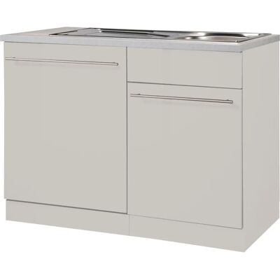 WIHO KÜCHEN Chicago Beiges Spülenschrank - Küchenmöbel WIHO KÜCHEN Chicago Beiges Spülenschrank - Küchenmöbel