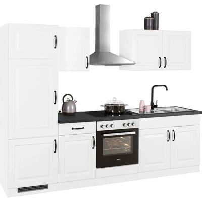 WIHO KÜCHEN Erla Weiß Granit Küchen-Set - Küche WIHO KÜCHEN Erla Weiß Granit Küchen-Set - Küche