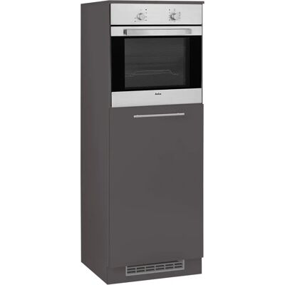WIHO KÜCHEN Flexi2 Küchenschrank - Anthrazit - 60x165x57 cm WIHO KÜCHEN Flexi2 Küchenschrank - Anthrazit - 60x165x57 cm