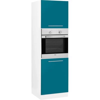 WIHO Küchen Flexi2 Küchenschrank - Ozeanblau & Weiß - Küchen Schrank WIHO Küchen Flexi2 Küchenschrank - Ozeanblau & Weiß - Küchen Schrank