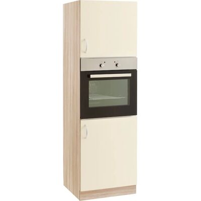 WIHO KÜCHEN Flexi Küchen-Schrank - Magnolia, Sonoma Eiche - 60x200x57cm WIHO KÜCHEN Flexi Küchen-Schrank - Magnolia, Sonoma Eiche - 60x200x57cm