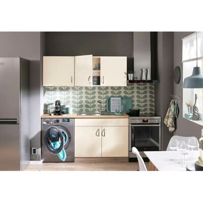 WIHO KÜCHEN Flexi Hängeschrank - 2 Türen, Beige, 100x56x35cm WIHO KÜCHEN Flexi Hängeschrank - 2 Türen, Beige, 100x56x35cm