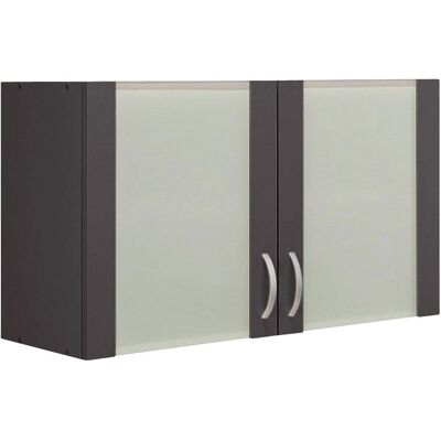 WIHO KÜCHEN Flexi Hängeschrank - 100x56x35 cm, Anthrazit WIHO KÜCHEN Flexi Hängeschrank - 100x56x35 cm, Anthrazit
