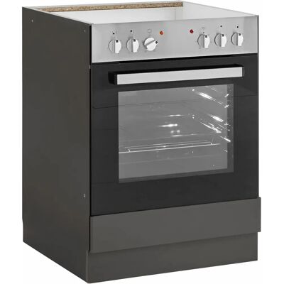 WIHO KÜCHEN Flexi Küchen Schrank - 60x82x57cm - Anthrazit WIHO KÜCHEN Flexi Küchen Schrank - 60x82x57cm - Anthrazit