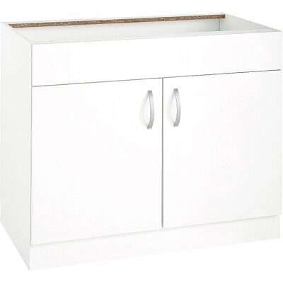 WIHO KÜCHEN Flexi Spülenschrank - Weiß WIHO KÜCHEN Flexi Spülenschrank - Weiß