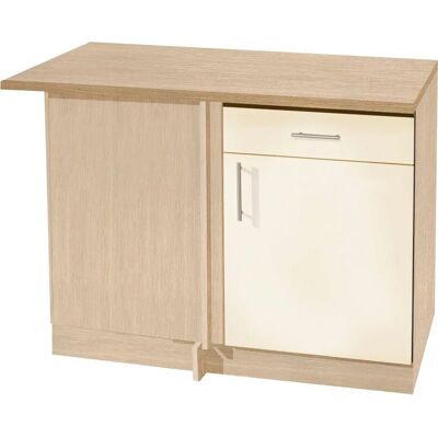 WIHO KÜCHEN Kiel Beige - Eckunterschrank WIHO KÜCHEN Kiel Beige - Eckunterschrank