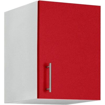 WIHO KÜCHEN Kiel Hängeschrank - Burgund, Hellgrau - Hängeschrank WIHO KÜCHEN Kiel Hängeschrank - Burgund, Hellgrau - Hängeschrank