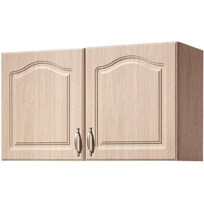 WIHO KÜCHEN Linz Hängeschrank - 2 Türen, 100x56,5x35 cm, Braun WIHO KÜCHEN Linz Hängeschrank - 2 Türen, 100x56,5x35 cm, Braun