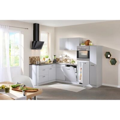 WIHO KÜCHEN Michigan Küchen Schrank - 110x60x85 cm - Stahl Grau WIHO KÜCHEN Michigan Küchen Schrank - 110x60x85 cm - Stahl Grau
