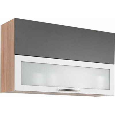 WIHO KÜCHEN Montana Wandhängeschrank - Soft-Close, Made in Germany, Verstellbare Regale WIHO KÜCHEN Montana Wandhängeschrank - Soft-Close, Made in Germany, Verstellbare Regale