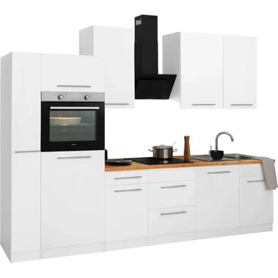 WIHO KÜCHEN Unna - Küchenzeile - Weiß - 310cm WIHO KÜCHEN Unna - Küchenzeile - Weiß - 310cm