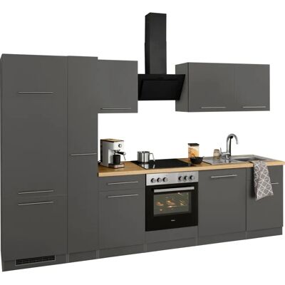 WIHO KÜCHEN Unna Küchen-Set - Anthrazit - Küche WIHO KÜCHEN Unna Küchen-Set - Anthrazit - Küche