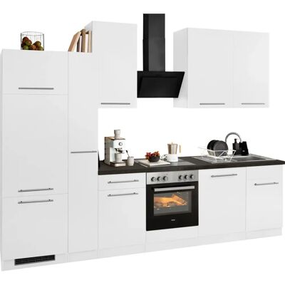 Wiho Küchen Unna Küchenzeile - Weiß - 310cm x 60cm Wiho Küchen Unna Küchenzeile - Weiß - 310cm x 60cm