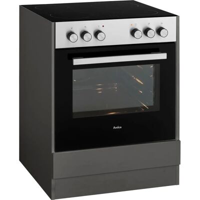 WIHO KÜCHEN Unna Küchenschrank - 60cm Grau WIHO KÜCHEN Unna Küchenschrank - 60cm Grau