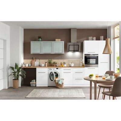 WIHO KÜCHEN Unna 60cm Weiß Küchen Schrank - Kochfeldumbauschrank WIHO KÜCHEN Unna 60cm Weiß Küchen Schrank - Kochfeldumbauschrank