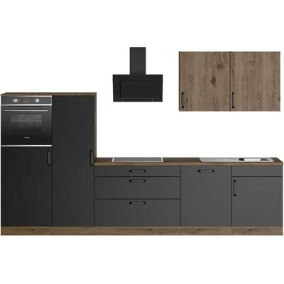WIHO KÜCHEN Elba - Küchenmodul - Schwarz WIHO KÜCHEN Elba - Küchenmodul - Schwarz