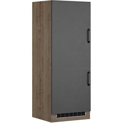 WIHO KÜCHEN Elba Küchenschrank - Schwarz - 60cm WIHO KÜCHEN Elba Küchenschrank - Schwarz - 60cm