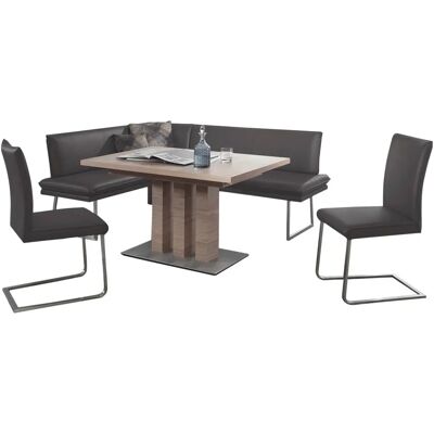 K+W KOMFORT & WOHNEN Santos III - Essgruppe mit Leder Longlife BRONCO, Braun K+W KOMFORT & WOHNEN Santos III - Essgruppe mit Leder Longlife BRONCO, Braun