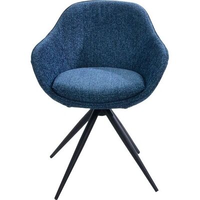 K+W KOMFORT & WOHNEN ZOOM Drehstuhl - Blau, 4-Fuß, Metallrahmen K+W KOMFORT & WOHNEN ZOOM Drehstuhl - Blau, 4-Fuß, Metallrahmen