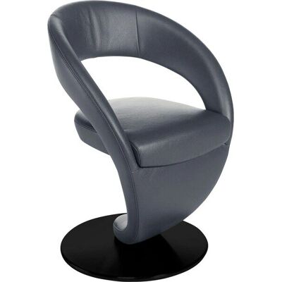 K+W KOMFORT & WOHNEN Wave Drehstuhl - 62x86x61 cm, blau, metall, ergonomisch K+W KOMFORT & WOHNEN Wave Drehstuhl - 62x86x61 cm, blau, metall, ergonomisch