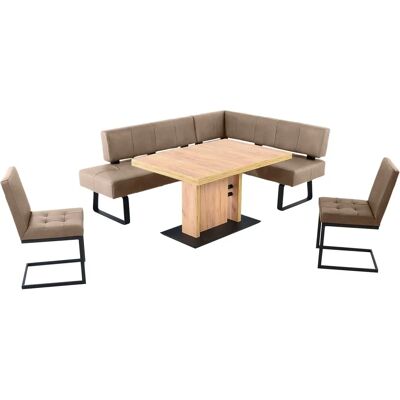 K+W Komfort & Wohnen Spider II Beigefarbene Ausziehgruppe K+W Komfort & Wohnen Spider II Beigefarbene Ausziehgruppe