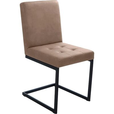 K+W KOMFORT & WOHNEN Stuhl - Microfaser, beige - Serie Spider II K+W KOMFORT & WOHNEN Stuhl - Microfaser, beige - Serie Spider II