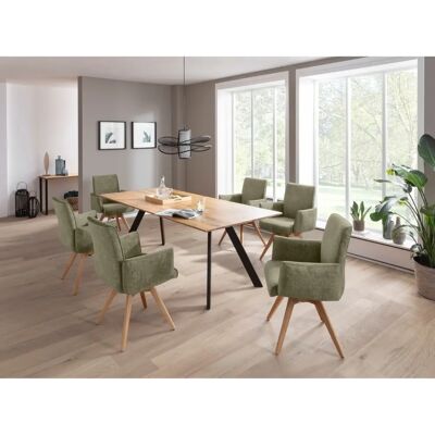 K+W KOMFORT & WOHNEN Grüner Drehstuhl - Bürostuhl K+W KOMFORT & WOHNEN Grüner Drehstuhl - Bürostuhl