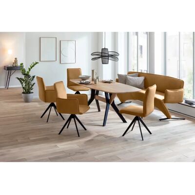 K+W Komfort & Wohnen - 6286 - curcuma - Drehstuhl K+W Komfort & Wohnen - 6286 - curcuma - Drehstuhl