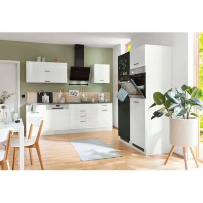 Kochstation KS-Trier Weiße Küche - 360cm x 60cm - Komplettset Kochstation KS-Trier Weiße Küche - 360cm x 60cm - Komplettset
