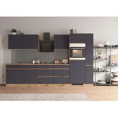 Kochstation KS-Riesa - Küchenzeile - Komplettküchen-Set - 330cm x 60cm x 200cm Kochstation KS-Riesa - Küchenzeile - Komplettküchen-Set - 330cm x 60cm x 200cm