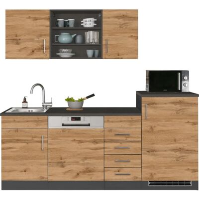 Kochstation KS-Mali - Komplettküchen-Set - 210cm x 200cm Kochstation KS-Mali - Komplettküchen-Set - 210cm x 200cm