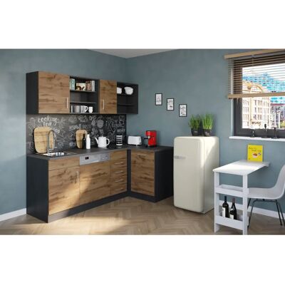 Kochstation KS-Mali - Komplettküchen-Set - 210cm B Kochstation KS-Mali - Komplettküchen-Set - 210cm B