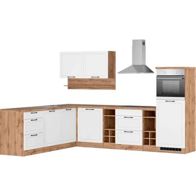 Kochstation KS-Lana - Komplett Eckküchen-Set - 240x200x300cm Kochstation KS-Lana - Komplett Eckküchen-Set - 240x200x300cm