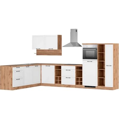 Kochstation KS-Lana - Eckküche mit Induktion - 360cm Kochstation KS-Lana - Eckküche mit Induktion - 360cm
