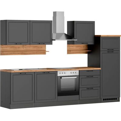 Kochstation KS-Lana Komplettküchen-Set - Grau Kochstation KS-Lana Komplettküchen-Set - Grau