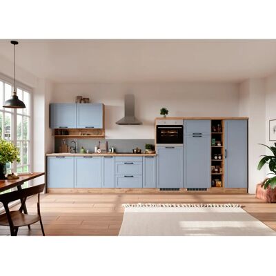 Kochstation KS-Lana Blau Küchen-Set - Küchenzeile Kochstation KS-Lana Blau Küchen-Set - Küchenzeile