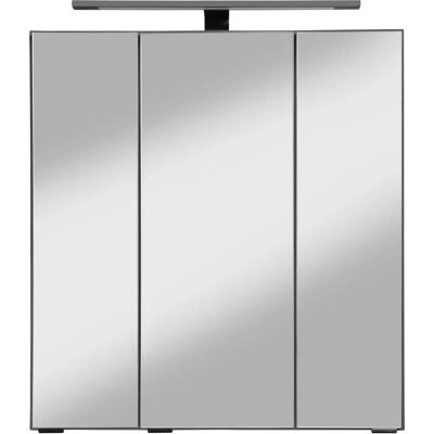 WELLTIME Trento - Badezimmer-Set - Grau (matt grau, grafit) - 60x35x200cm WELLTIME Trento - Badezimmer-Set - Grau (matt grau, grafit) - 60x35x200cm