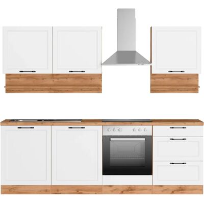 Kochstation KS-Lana - Komplettküchen-Set - 240cm Kochstation KS-Lana - Komplettküchen-Set - 240cm