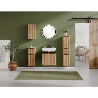 WELLTIME Carlton runder Spiegel mit Ambiente-Licht - Badezimmerspiegel WELLTIME Carlton runder Spiegel mit Ambiente-Licht - Badezimmerspiegel
