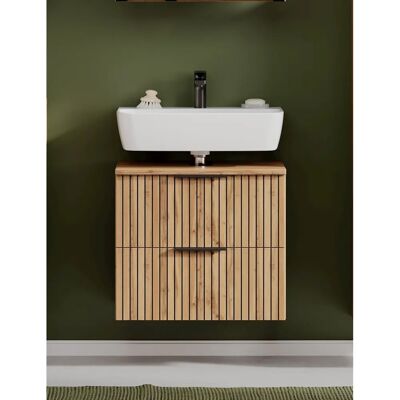 WELLTIME Waschtischunterschrank - 60x54x35 cm - Braun WELLTIME Waschtischunterschrank - 60x54x35 cm - Braun