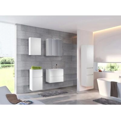 WELLTIME Badezimmermöbel-Set - Waschtisch, Spiegel, Schränke WELLTIME Badezimmermöbel-Set - Waschtisch, Spiegel, Schränke