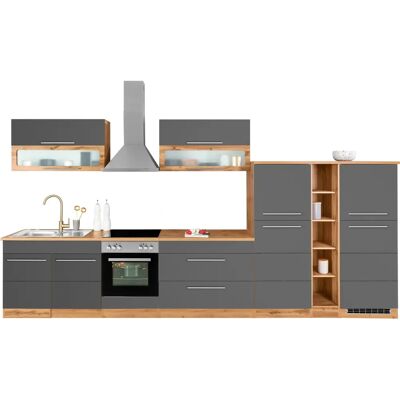 Kochstation KS-Wien - Komplettküchen-Set - 410cm breit Kochstation KS-Wien - Komplettküchen-Set - 410cm breit