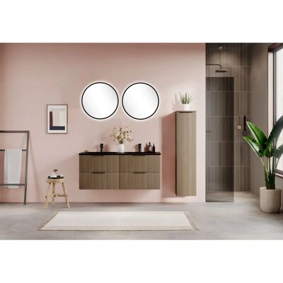 WELLTIME York Rund LED-Spiegel - Badezimmer Dekoratives Licht WELLTIME York Rund LED-Spiegel - Badezimmer Dekoratives Licht