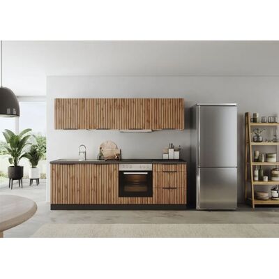 Kochstation KS-Lagos - Komplettküchen-Set mit E-Geräten Kochstation KS-Lagos - Komplettküchen-Set mit E-Geräten