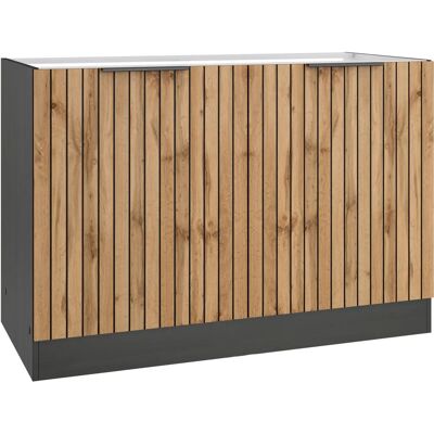 Kochstation KS-Lagos - Küchenschrank - 120x82x60cm - Edelstahlspüle Kochstation KS-Lagos - Küchenschrank - 120x82x60cm - Edelstahlspüle