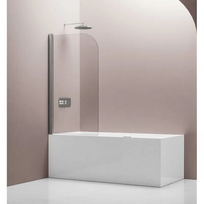 Bernstein NT201 Nano Glas Duschkabine - Schwarz, 100x140cm Bernstein NT201 Nano Glas Duschkabine - Schwarz, 100x140cm