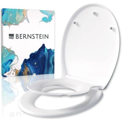 Sedile WC Bernstein - Moderno, Chiusura Morbida Sedile WC Bernstein - Moderno, Chiusura Morbida