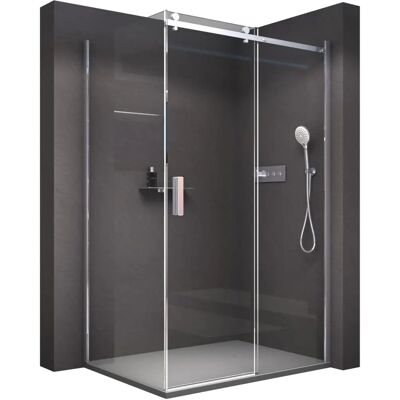 Bernstein - Box Doccia Angolare con Porta Scorrevole - NT806 Flex 120x90x195cm Bernstein - Box Doccia Angolare con Porta Scorrevole - NT806 Flex 120x90x195cm