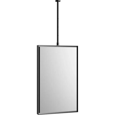 Bernstein Modelo 2145 - Espejo de baño rectangular, marco negro Bernstein Modelo 2145 - Espejo de baño rectangular, marco negro